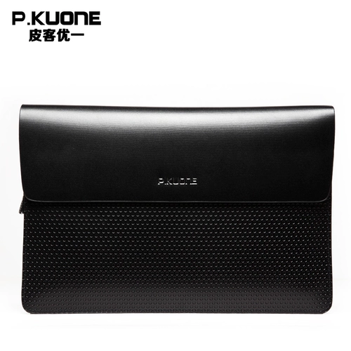 Сумка с петлей на руку, вместительная и большая маленькая сумка клатч для документов, из натуральной кожи