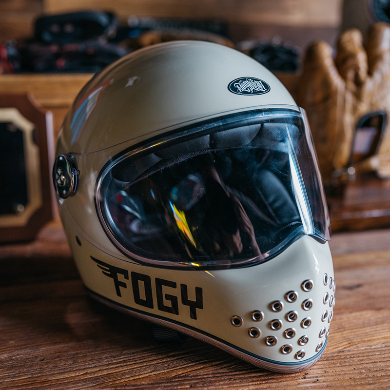 Imported retro motorcycle Mongolian gang hard hat Taiwan gang motorcycle Harley Indian helmet