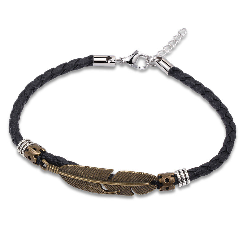 Bracelet de cheville homme en Cuir - Ref 3104032 Image 5
