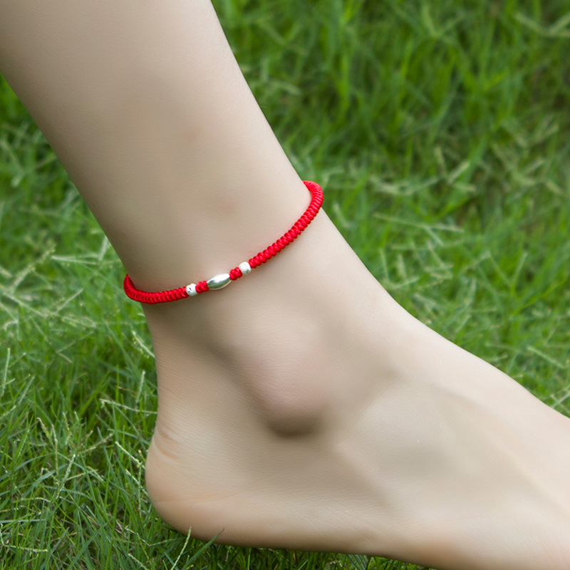Bracelet de cheville Femme en Argenterie - Ref 3105074 Image 5