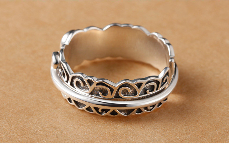 Bague homme en Argenterie - Ref 3088009 Image 14