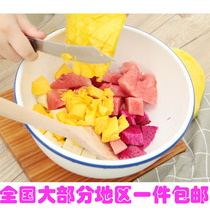 Foreign trade tail single enamel enamel thickened bowl and basin wash vegetables kneading noodles stuffing 24 salad wash fruits mixed with dumpling stuffing noodles