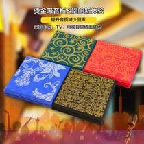 High quality polyester fiber bronzing sound-absorbing sound insulation board KTV TV background wall decoration board decoration material