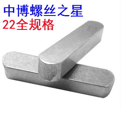 1096 flat key A type square key pin 22*40 50 60 70 80 90 100 110 120 125-320