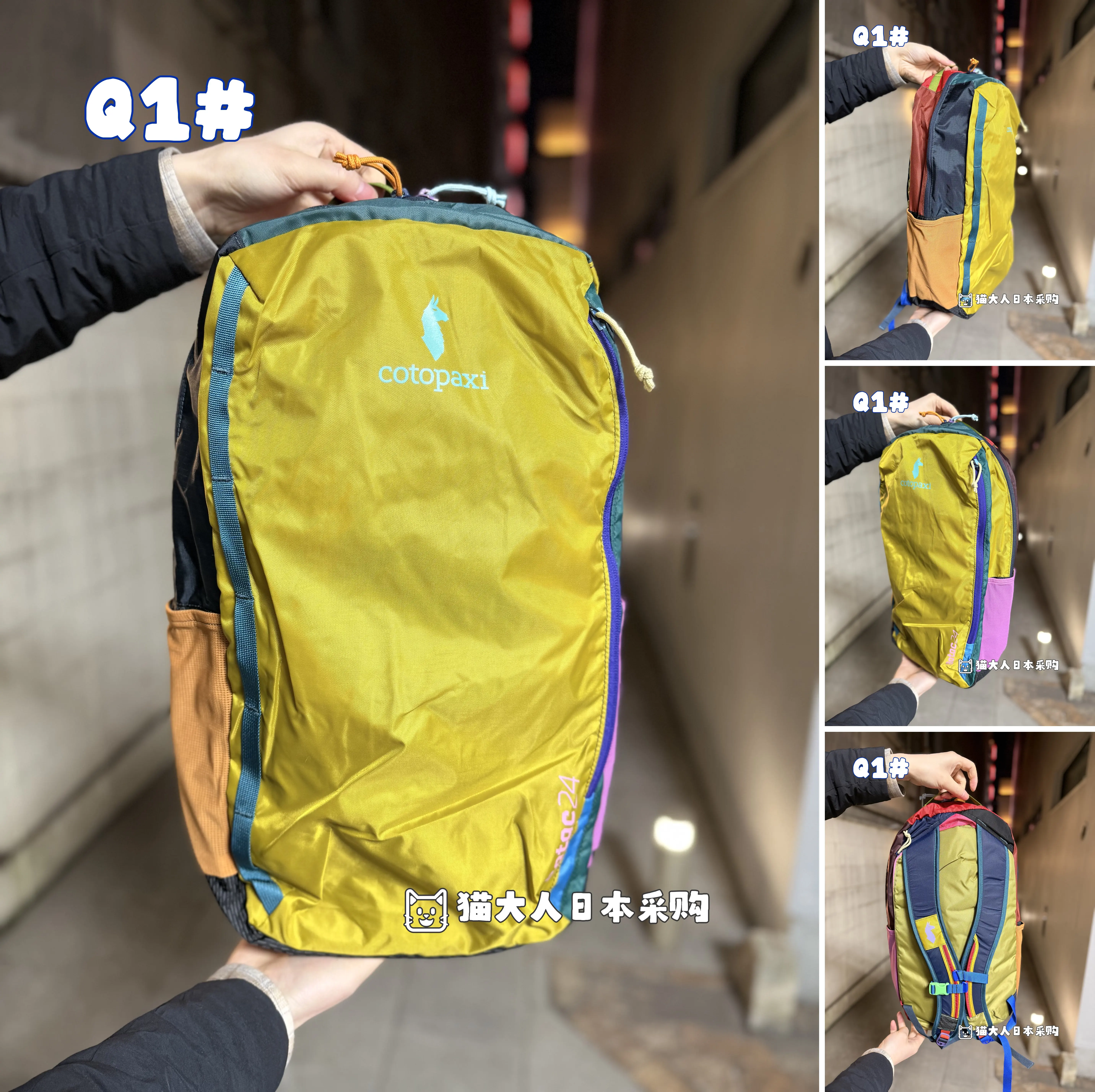 [Новинка в №3.6] На складе покупка в Японии рюкзак Cotopaxi Alpaca багажник batac24L голубой