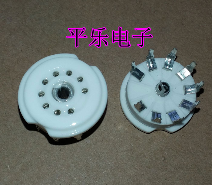 PCB 9 foot tube holder for 6N1 6N2 6N2 6N3 6N6 6N6 6N11 12AT7 12AT7 vacuum tube