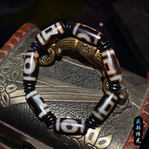 (Snowy Xingfo) Tibet Baiju Temple Cinnabar Tiandiao Bracelet Conversion Doom Elimination Magic Belt Wealth