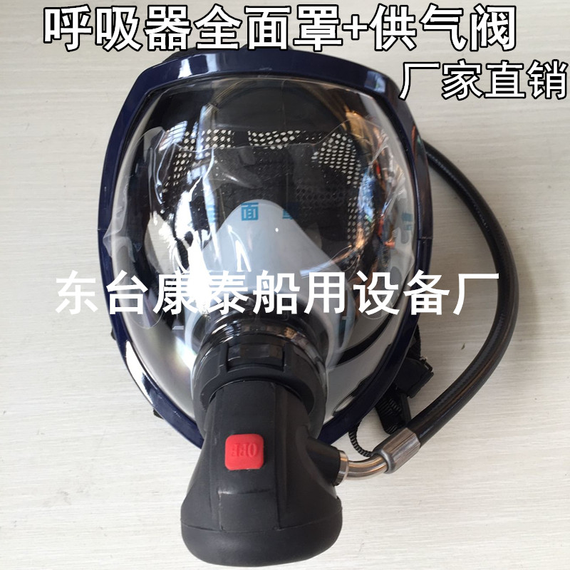 Positive pressure air respirator Full face mask Respiratory mask Air supply valve German full face mask Air supply valve Respiratory mask
