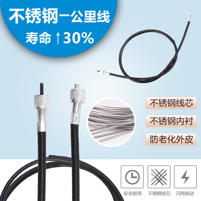 Applicable KAWASAKI BMW ZZR250 400 mileage line code table KM line speed line