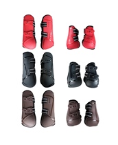 Barrier Horse guard leg Horse tie-leg PU shell inner cushion thickened diving stock protection of horses horse leg equestrian horse