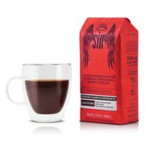 SIN-High-quality rich heavy-tasting super refreshing non-instant high-caffeine dark roasted coffee powder 500g