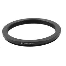 Single-counter camera switching ring 67-58 67mm 67mm 58mm inverted ring filter mirror switching ring universal