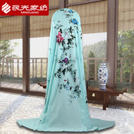 Minguang tờ quốc gia Trung Quốc phong cách giường bông vải đầy đủ dòng tờ một mảnh bông tấm