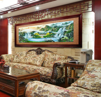 Large size rising sun Dongsheng wood carving decorative painting Relief solid wood painting Living room office hanging painting woodcut paint painting