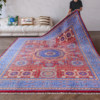 Visual taste Afghanistan imported hand-knotted wool carpet classic geometric retro living room carpet 3510