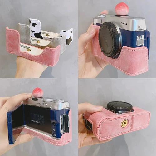 Подходит для защитного чехла XA7 XA10 Сумка для фотоаппарата XA20 X100VI Кожаный чехол XM5 Базовый полукомплект аксессуаров