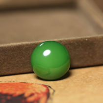 Hyeon Bei and Tian Yubi jade Jade Jewellery Ice Base Yang Green and No Structure Russias Old stock Naked Stone Pendant 8