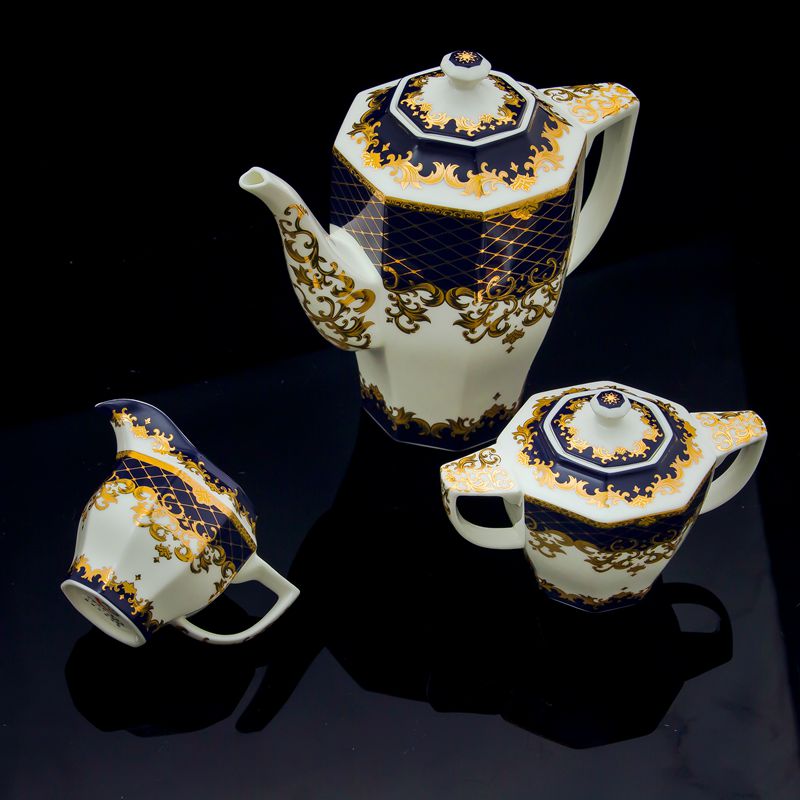 Jingdezhen European - style British ceramic ipads China star anise coffee sets up phnom penh coffee cup afternoon tea tea cup