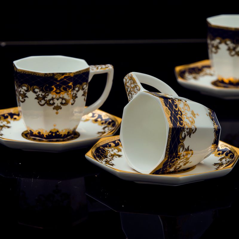 Jingdezhen European - style British ceramic ipads China star anise coffee sets up phnom penh coffee cup afternoon tea tea cup