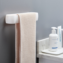 Bathroom towel rack Wall-mounted toilet door free perforated shoe rack Drain rack Bathroom storage artifact