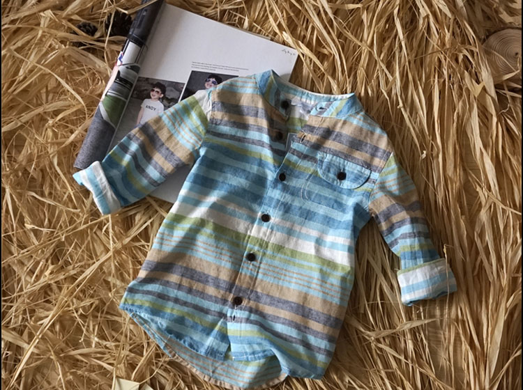 Chemise enfant à manche longue - Ref 2083086 Image 10