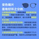 ຊຸດເລນ Photochromic 1.56/1.6/1.67/1.74 myopia astigmatism anti-blue light base film turns gray tea green