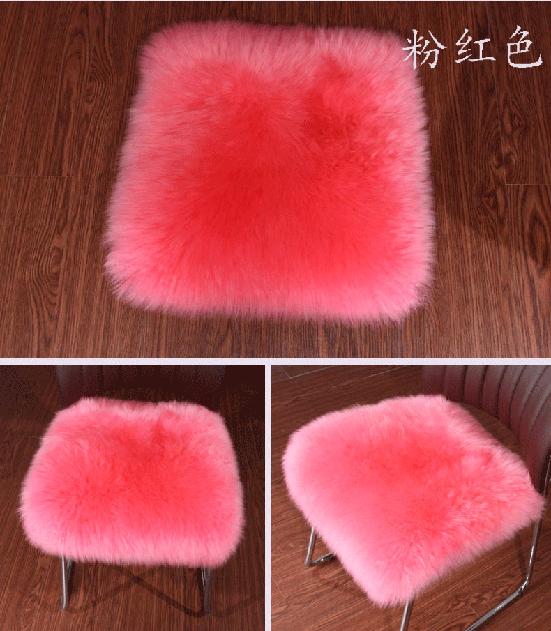 Úc da cừu sofa đệm len đệm len nguyên chất đệm sofa đệm ghế đệm mùa đông đệm ghế đệm ngồi