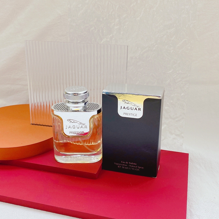 Authentic Jaguar Prestige Black Spirit Men's Eau De Toilette 50 100ml Woody Fragrance