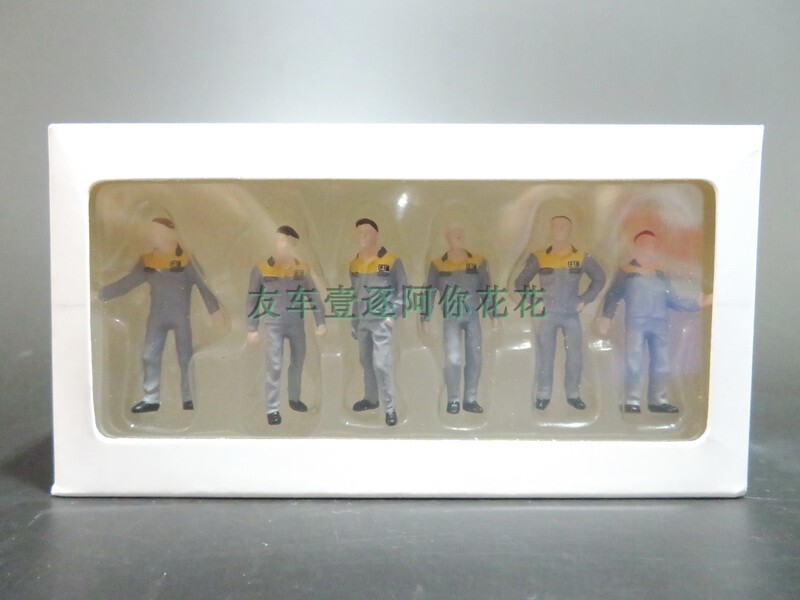 1:50 Scale Engineering Scene Miniature Figures, Doll Model, Diorama, Gray
