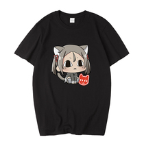 Twinning Friend Nay is a sparkling twinkling short sleeve T-shirt for men and women 2022 The new boomer 100 hitch is overfire