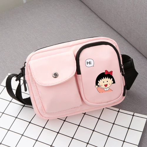 Мультяшная сумка через плечо, мобильный телефон, сумка на одно плечо