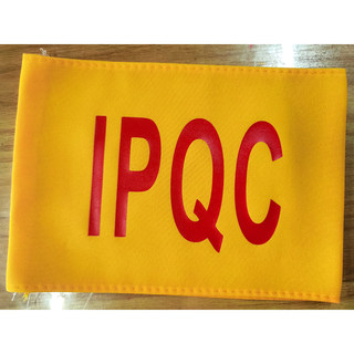 Qa red armband custom-made qc sleeve ipqc sleeve