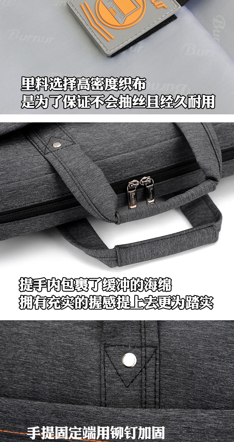 Máy tính xách tay Burnur túi đeo vai cho nam và nữ cho Lenovo ASUS HP Dell Apple 13.3 / 14 / 15.6 / 17 inch cơ chế tiết kiệm cách mạng người ngoài hành tinh Raytheon - Phụ kiện máy tính xách tay đề can dán máy tính
