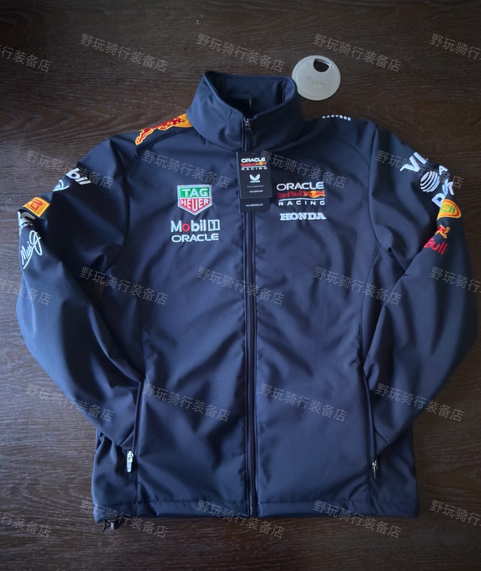 Red Bull F1 Team Softshell Jacket Motorcycle Riding Suit Racing Motorcycle Suit Spring and Autumn Sports Jacket