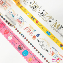 Japan DAISO cute cartoon Disney Mickey Minnie decorative tape adhesive tape sticker hand account