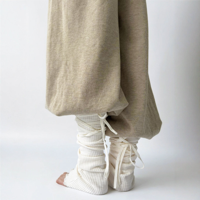 I Got It! This Is How to Tie Sweatpants so They Don'T Drag on the Floor! Stylish and Slimming Pilates Workout Lazy Sock Covers # I Got It! This Is How to Tie Sweatpants so They Don'T Drag on the Floor! Stylish and Slimming Pilates Workout Lazy Sock Covers #