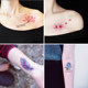 Color tattoo stickers waterproof female small fresh other shore flower cherry blossoms cover scars lasting high-level tattoo