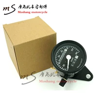 Xe máy retro dụng cụ sửa đổi mã bảng sửa đổi nhỏ mét Harley Cruise Prince khỉ xe LED đo đường đồng hồ báo xăng điện tử