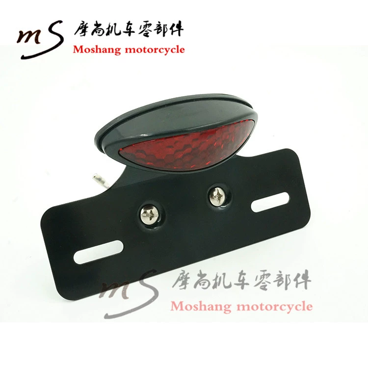 Phụ kiện xe máy Harley Cruise Prince xe sửa đổi retro phổ LED đèn hậu phía sau tấm giấy phép phanh đèn đường đêm - Đèn xe máy đèn xe ab