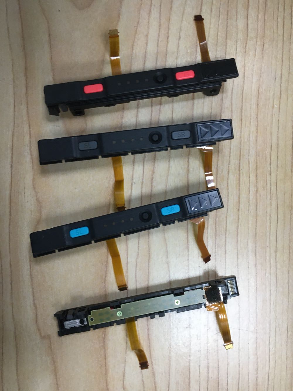 NS handle slide rail switch joy-con handle slide rail with keys slip bar slot switch handle slide rail