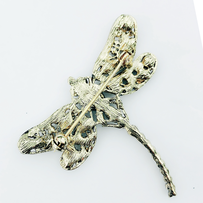 Broche femme en cristal naturel pierres semi-précieuses - Ref 1173197 Image 20