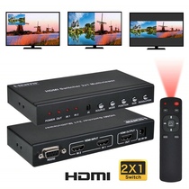 Youting HDMI screen splitter Seamless switch 2 in 1 out picture-in-picture PIP RS232 remote control manual