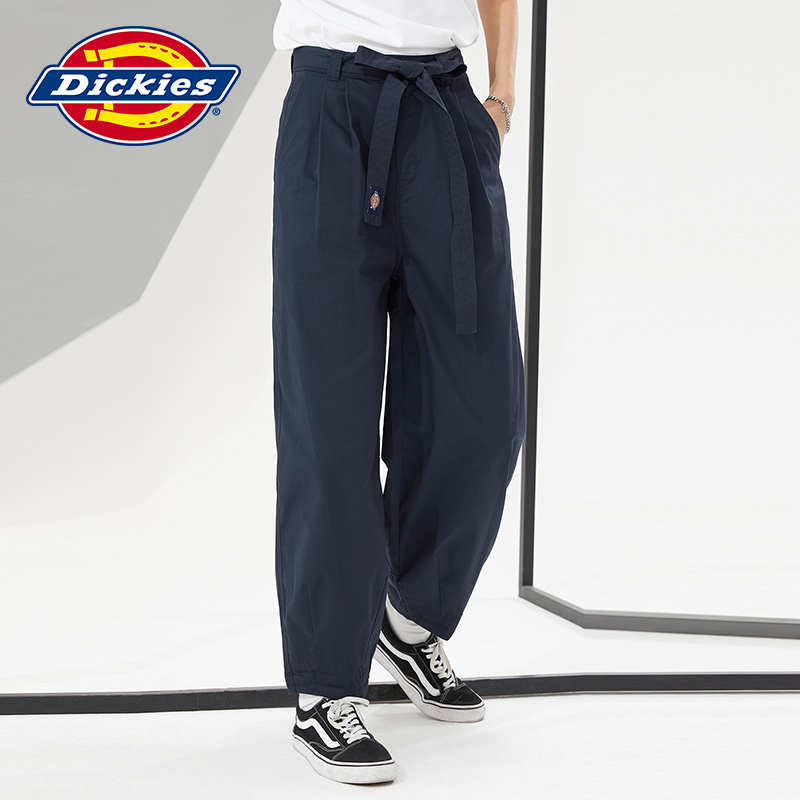 【商场同款】Dickies 2022春夏新款裤子女 工装阔腿休闲裤 10192