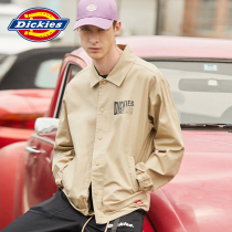 Dickies stretch twill pattern design coach jacket mens autumn new casual thin jacket 9583