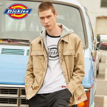 (Pre-sale)Dickies fake two-piece detachable hat tooling jacket Mens autumn new casual top 9554