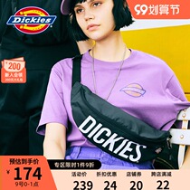 Dickies alphabet print shoulder bag men and women couples Leisure running bag sports shoulder bag 9183
