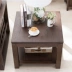 bên gỗ rắn một vài sồi bên một vài góc nhỏ một vài bàn cà phê phòng khách một vài bảng phía Bắc Âu nội thất hiện đại tối giản - Bàn trà
