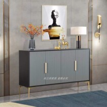 Light Extravagant Closing Cabinet Dining Side Decorative Cabinet Minima Modern Door Hall Partition Cabinet Entrance Shoes Cabinet Living-room Storage Containing Cabinet