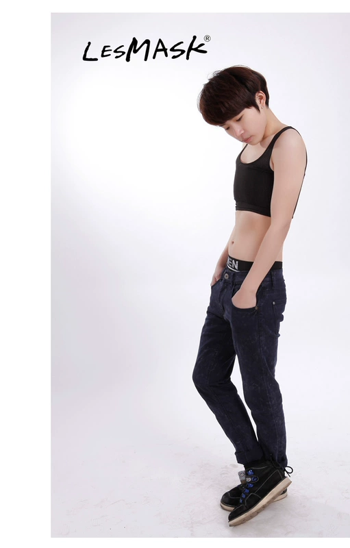 Lesmask siêu mỏng vest không tay đồ lót bụng rỗng và ngực băng bó corset màu rắn áo nhựa