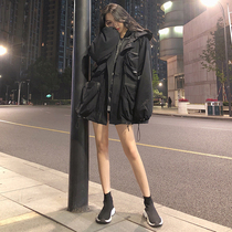 FWBS national tide couple embroidery Tajima multi-pocket tooling function tactical detachable liner cotton coat